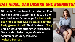 Die beste Freundin meiner untreuen Frau hat mir das Video gezeigt! Skandal, der meine Ehe beendet...