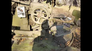 Советская артеллерийская зенитная установка С - 60 глазами самодельщика