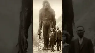 Real BIGFOOT Images | Was Bigfoot real ? | DARKIVAVERSE #scary #shorts #ytshort