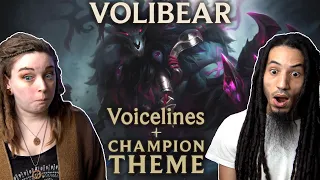 Arcane fans react to Volibear Voicelines & Theme | League Of Legends