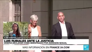 Informe desde Barcelona: Luis Rubiales se presentó ante la justicia española por el beso a Hermoso