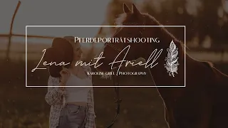 Pferdeporträt- Shooting Lena mit Ariell