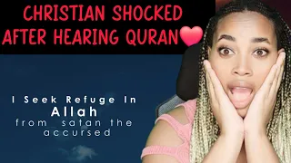 CHRISTIAN listens to Quran first time! (Surah Al Qiyamah 75)*I WAS SHOCKED* Reaction