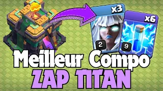 La MEILLEURE Compo HDV14 avec les ELECTRO TITAN sur Clash Of Clans