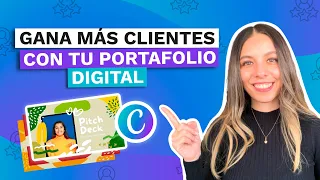 Como crear un PORTAFOLIO DIGITAL en Canva