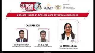 Clinical Pearls in Critical Care Infectious Diseases | Yashoda Hospitals Hyderabad