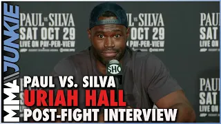 Uriah Hall Calls Out Jake Paul, Wants To 'Kick That Guy's Ass' | Paul vs. Silva