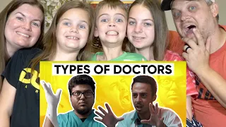 Types Of Doctors | Jordindian | American Reaction