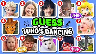 🔊Guess Who is dancing🕺🎵 Guess Meme Dance |  Salish Matter,Tenge Tenge,MrBeast, Gegagedigedagedago