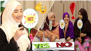 NIN SHAXAARI MA SHUKAANSATAY WALIGAA AMIRA TUUMA & FAATMA|| YES OR NO || QOSOLKA ADUUNKA 🤣