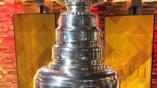 Stanley Cup arrives in Las Vegas as Golden Knights take on Florida Panthers