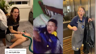 SCARE CAM Priceless Reactions😂#214/ Impossible Not To Laugh🤣🤣//TikTok Honors/