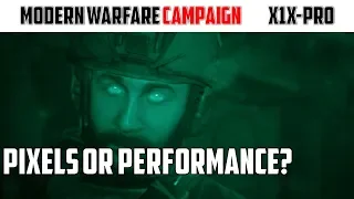 Modern Warfare : Campaign Analysis | X1X | PRO