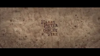Harry Potter and the Goblet of Fire end credits