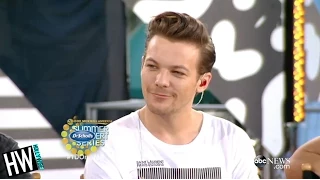 Louis Tomlinson Confirms Fatherhood On GMA! | Hollywire