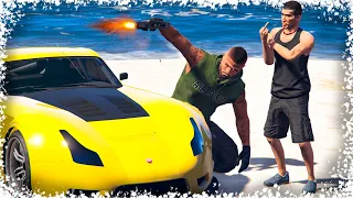 Джонни мощный көлік ұрлады! (GTA V)