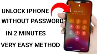 Unlock iPhone Without Passcode | How To Unlock iPhone Password Lock | Remove Forgot Passcode