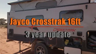 Jayco 16ft Crosstrak - An update 3 years on.