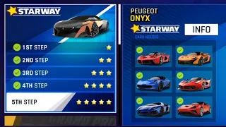 A9 - Peugeot Onyx Starway - Finished 5th Step - To Star Up, Not to Star Up... That is the Question