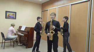 Трио саксофонистов -  Жульев, Экспресс буги