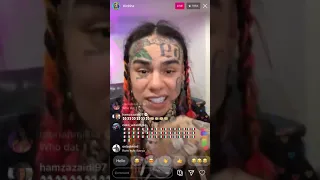 TEKASHI 6IX9INE IG LIVE EXPOSING MEEK MILL SAYS HE WORK WITH RATS ESPECIALLY DESIREE PEREZ 👀