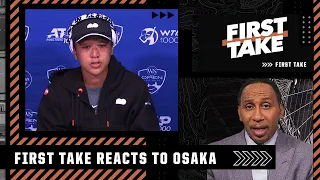 First Take reacts to Naomi Osaka stepping away from news conference