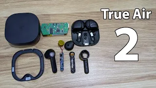 Bung nội thất SOUNDPEATS TrueAir 2 - TrueAir 2 có còn đáng mua không ? Soundpeats trueair 2 Teardown