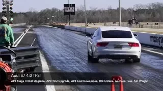 APR S6/S7 Stage 2 Quarter Mile with APR Cast Race DP!