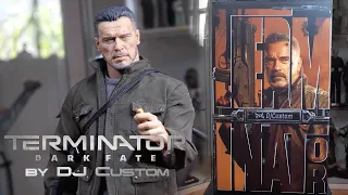 1/6 Terminator Dj Custom figure | t 800 figure | Arnold Schwarzenegger | Hot toys scale | Dark Fate