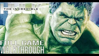 THE INCREDIBLE HULK Full Game Walkthrough - No Commentary (#TheIncredibleHulk) Marvel Games