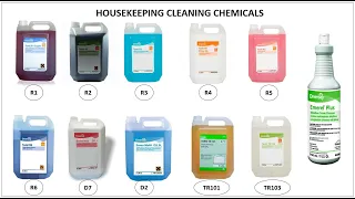 Housekeeping Cleaning Chemicals ( Taski R Series)