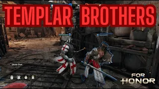 FOR HONOR - BEST TEMPLAR KNIGHTS DUO - WARDEN & BLACK PRIOR