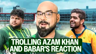 Trolling Azam Khan & Babar Azam's Reaction | Junaid Akram