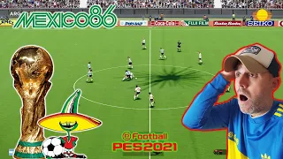 Una Locura MEXICO 86 en PES 2021 PARCHE TOP ( Pc )