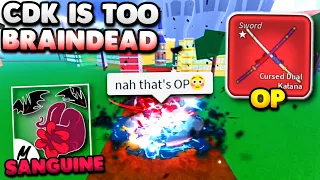 CDK Is Still TOO BRAINDEAD For PVP In Blox Fruits... (Bounty Hunt)