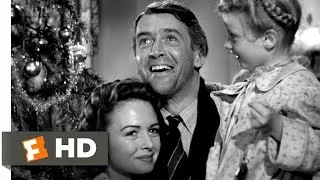 Every Time a Bell Rings an Angel Gets His Wings - It's a Wonderful Life (9/9) Movie CLIP (1946) HD