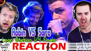 Robin vs Saro REACTION! Beatbox Loop Station Quarterfinal