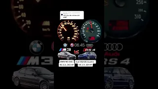 Audi RS4 B5 Avant 381 HP VS BMW M3 E46 343 HP