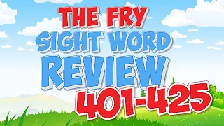 Fry Sight Word Review | 401-425 | Jack Hartmann