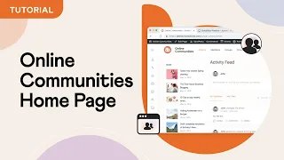 How to make your Homepage look like the "Online Communities" demo?