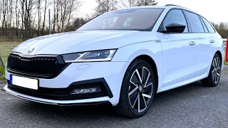 2022 Skoda Octavia Combi Sportline 2.0 TDI - exterior and interior details