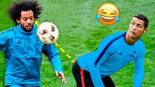 Funny Moments in Training | C. Ronaldo, Neymar, Messi...