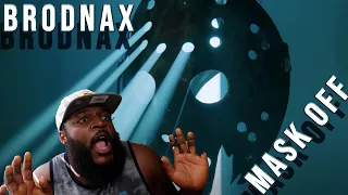 DON'T MAKE TWIGGA TAKE HIS MASK OFF - BRODNAX - Mask Off [Official Music Video](REACTION)