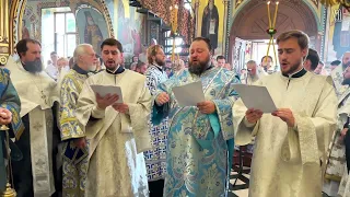 🎼 Заспіви на статіях утрені з погребінням Плащаниці Богородиці