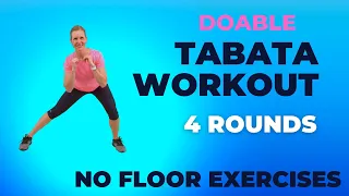 Low Impact and Doable TABATA Workout | Intermediate Level