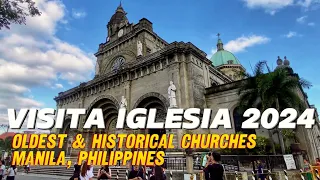 Manila Visita Iglesia 2024 | Oldest and Historical Churches of Manila!