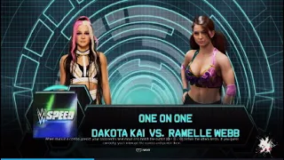 WWE Speed| Dakota Kal vs Ramelle Webb WWE2K24