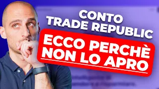 CONTO CORRENTE AL 4% DI TRADE REPUBLIC: Ecco perchè non lo apro e perchè c'è di meglio