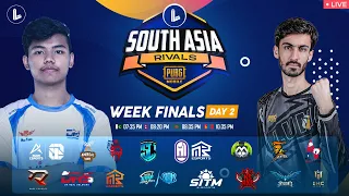 PUBG SOUTH ASIA RIVALS | WEEK 2 | FINALS DAY 2 FT. #A1 #i8 #IHC #SG #AGONxi8 #DRS #HV #SITM #BABLU