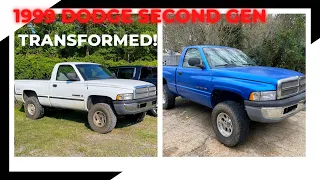 $500 redneck restoration completely transforms my old Second Gen Dodge Ram!